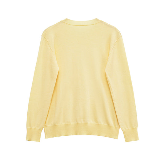 Dames pull décontracté en matériau doux Chic und Stil