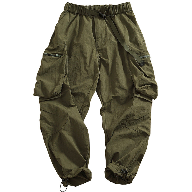 Men's cargo pants with practical pockets and elastic waistband Chic and Style