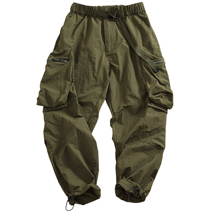 Men's cargo pants with practical pockets and elastic waistband Chic and Style