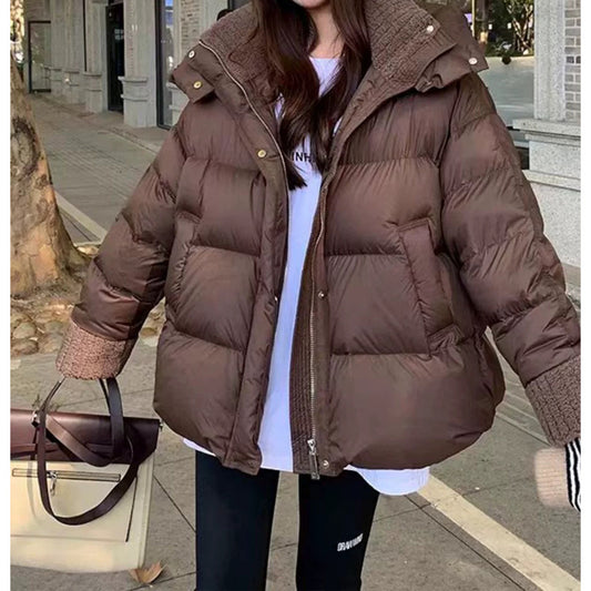Veste d'hiver en duvet pour femmes avec doublure en polaire Chic und Stil