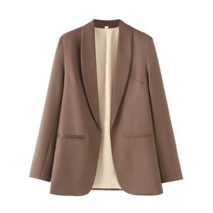 Dames blazer élégant avec coupe unique et poches Chic und Stil