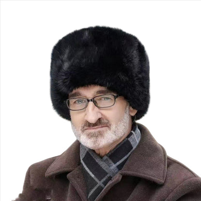Chapeau en fourrure pour hommes avec protection des oreilles Chic und Stil