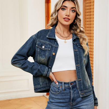Veste en jean pour femmes Chic und Stil