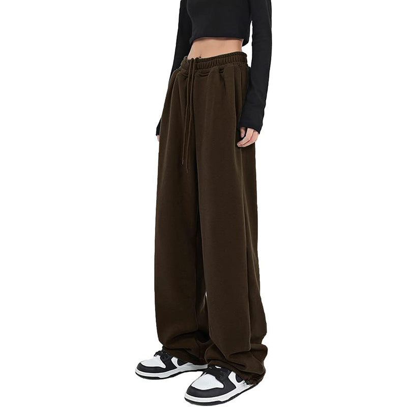 Chill wide pants for women with adjustable waist and practical pockets Chic and Style