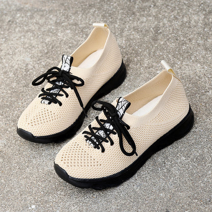 Baskets de loisirs pour femmes respirantes avec un matériau supérieur flexible et une semelle antidérapante Chic und Stil