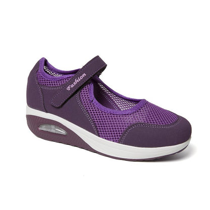Baskets Slip-On Confortables pour Femmes avec Structure en Maille Respirante Chic und Stil