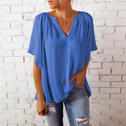 Blouse en Chiffon Élégante pour Femmes Chic und Stil