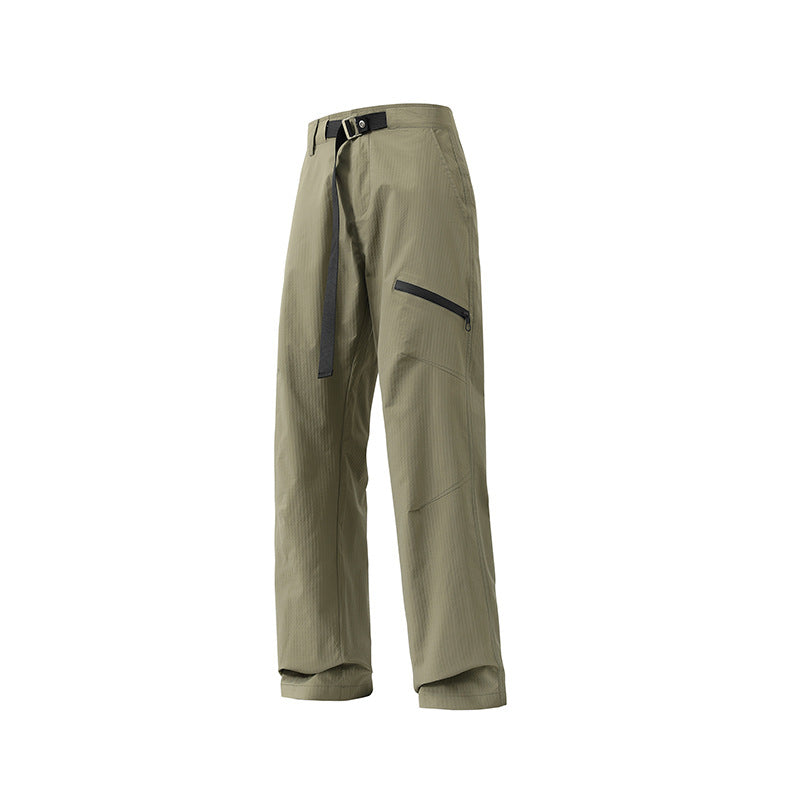 Functional leisure pants for men with practical zip pockets Chic and Style