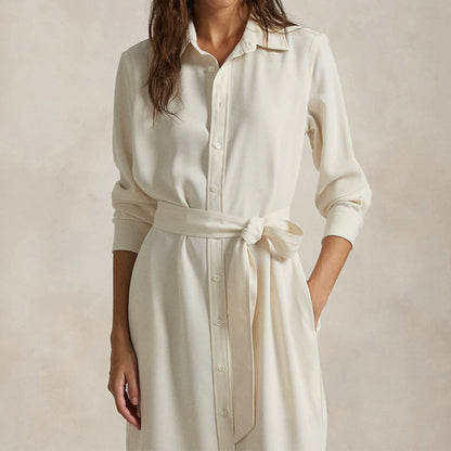 Robe Chemise Utility Élégante pour Femme Chic und Stil