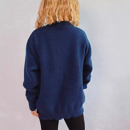 Pull femme de Noël avec motif festif de Santa et coupe décontractée Chic und Stil