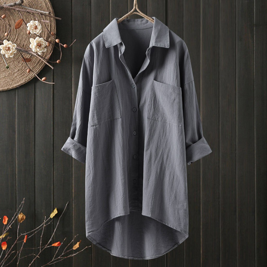 Chemise boutonnée décontractée pour femmes Chic und Stil
