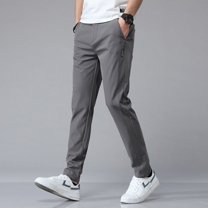 Functional sports pants for men with side zip pockets Chic and Style