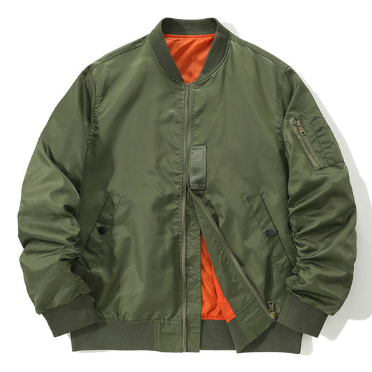 Functional bomber jacket for men with practical pockets and durable material Chic and Style