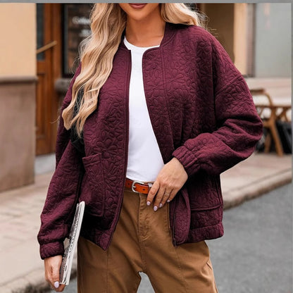 Dame veste oversize matelassée Chic und Stil
