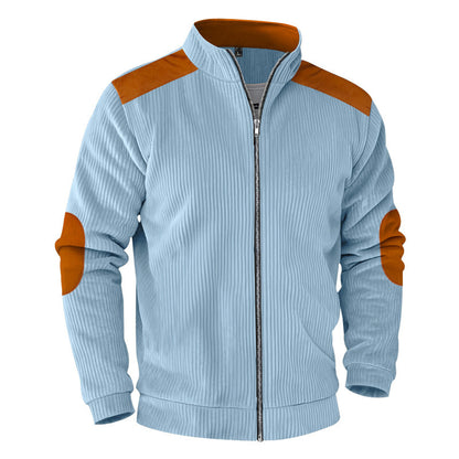 Veste de loisir pour hommes avec col montant Chic und Stil