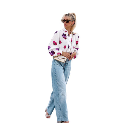 Blouse élégante pour femmes avec impression florale Chic und Stil
