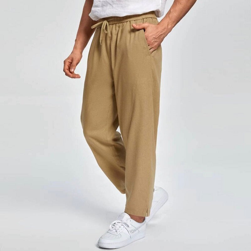 Chic and Style stylish casual pants for men with drawstring