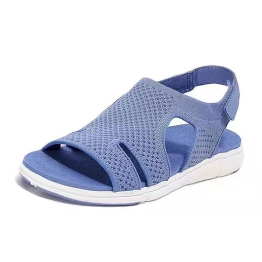 Sandales pour femmes respirantes avec sangle réglable et semelle ergonomique Chic und Stil