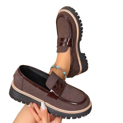 Chaussures femmes confortables à enfiler avec profil robuste et application élégante Chic und Stil