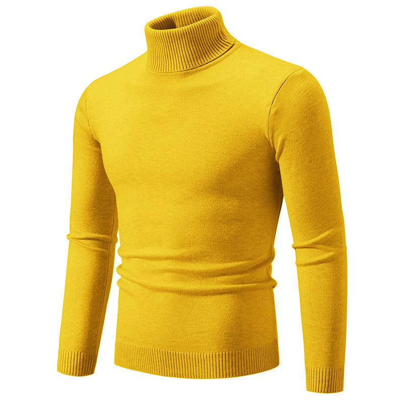 Chic turtleneck pullover for men in high-quality cotton Chic and Style