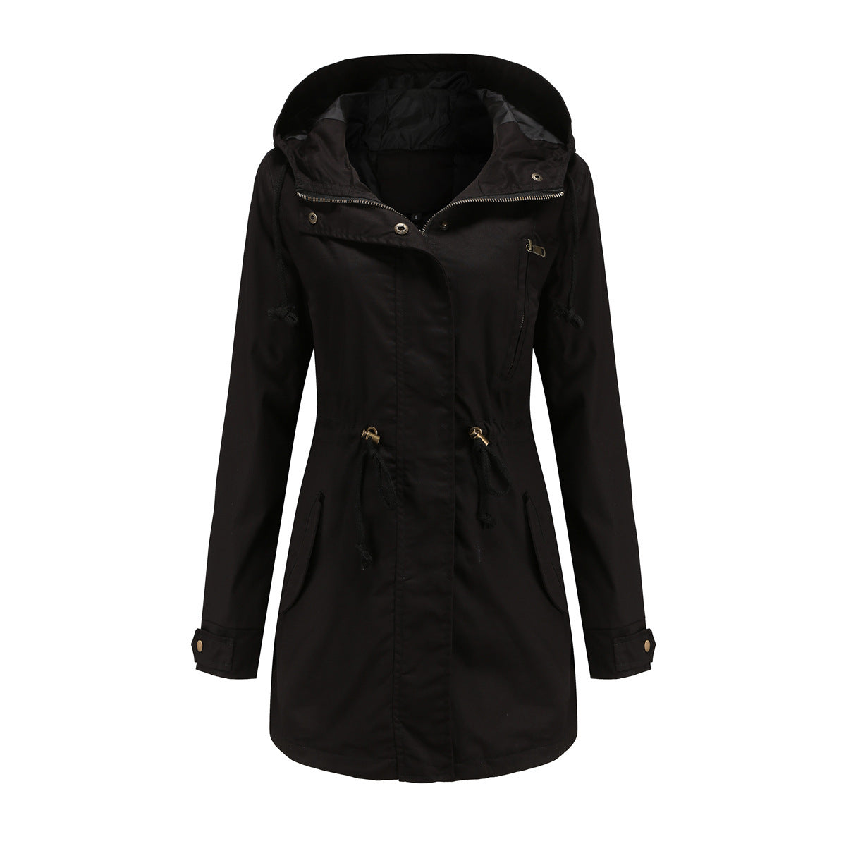 Functional jacket for women with adjustable waist and zipper Chic und Stil