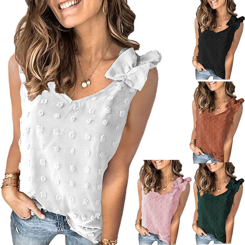 Dames blouse flatteuse avec charmantes manches en dentelle Chic und Stil