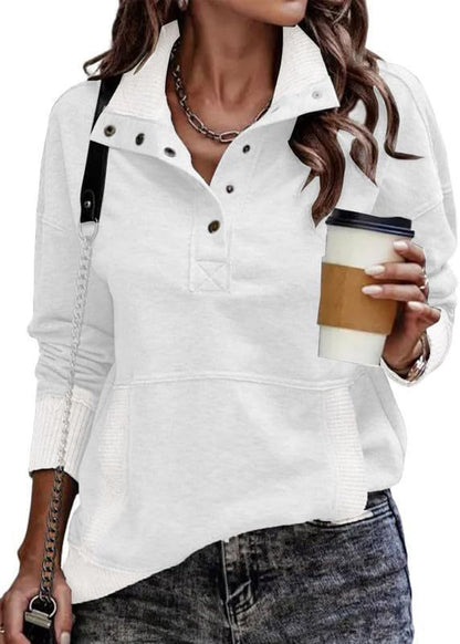 Damen pull sportif urbain Chic und Stil