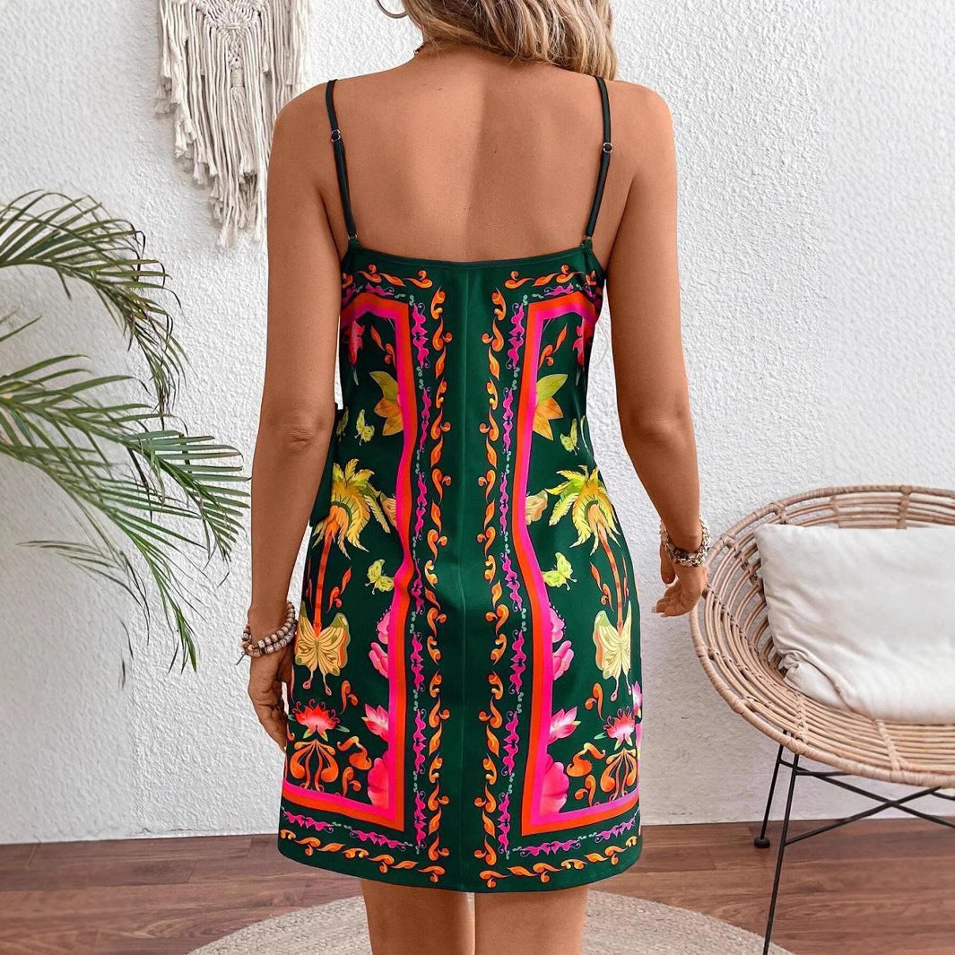 Robe d'été enroulée Chic und Stil