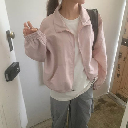 Veste de transition décontractée pour femmes avec poignets élastiques Chic & Stil