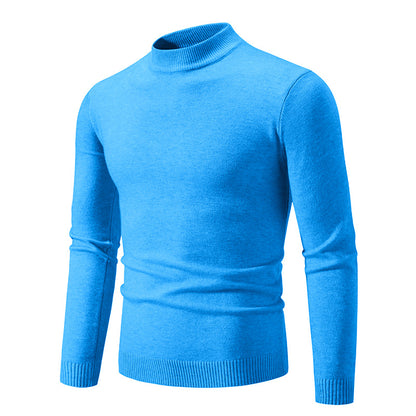 Pull élégant pour hommes avec col montant Chic und Stil