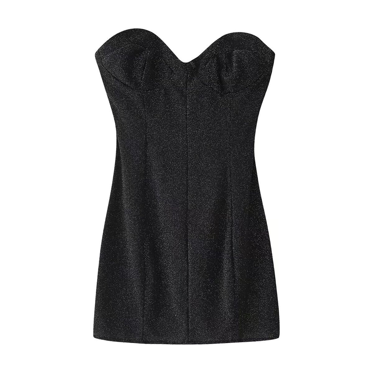 Robe de soirée pour femmes avec coupe slim et décolleté en cœur élégant Chic und Stil
