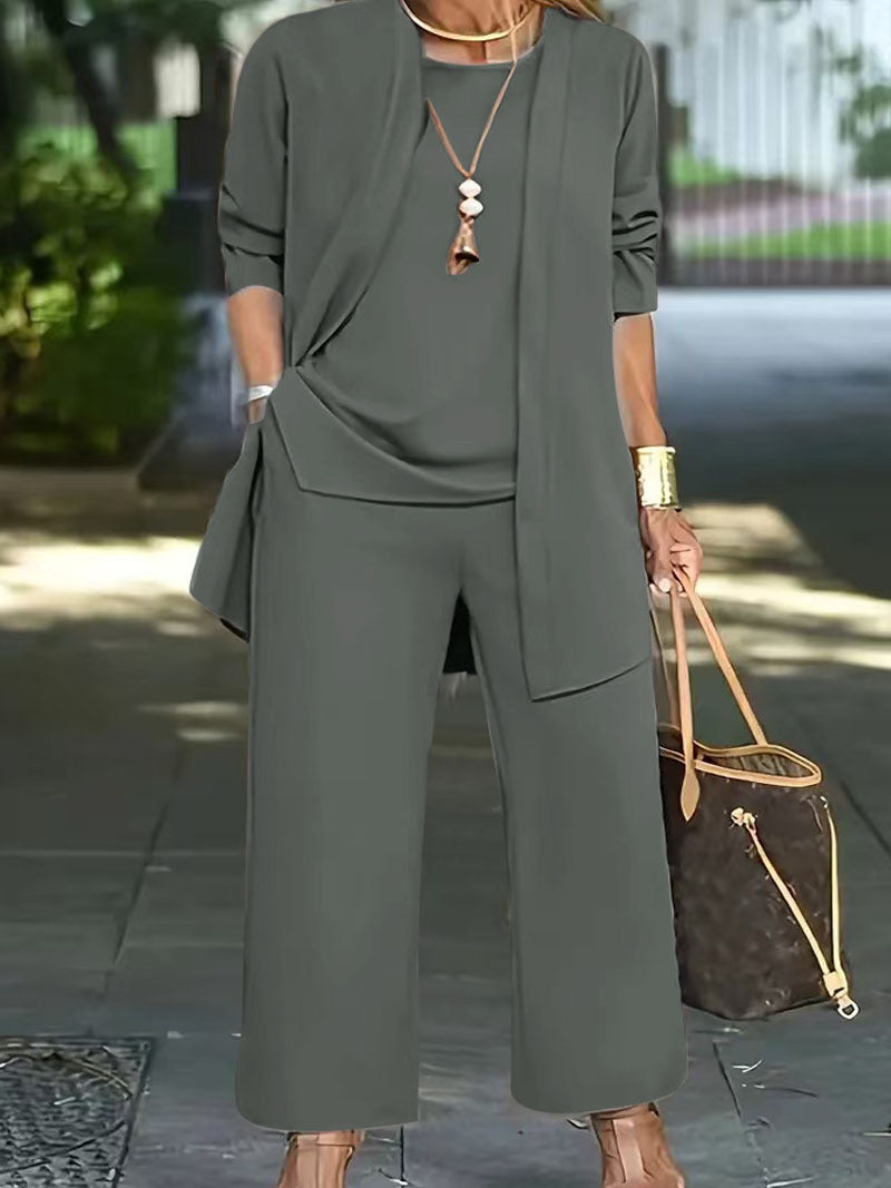 Dames Chic Tailleur Deux Pièces Chic und Stil