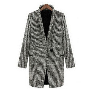 Dames élégant, blazer à motifs avec design texturé Chic und Stil