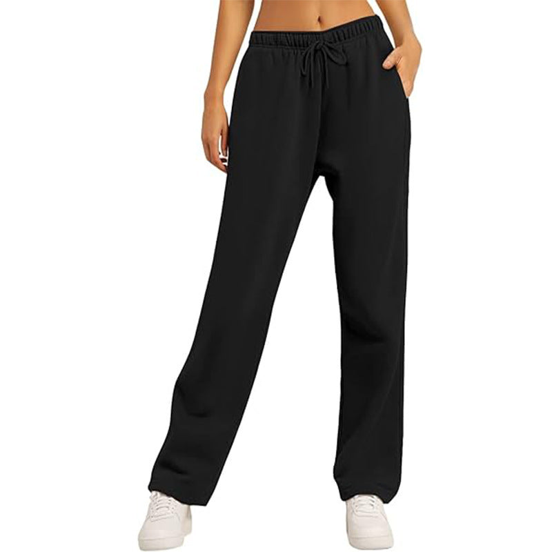 Casual high-waisted training pants for women Chic und Stil