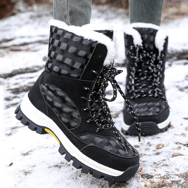 Bottes d'hiver pour dames avec isolation confortable et semelle antidérapante Chic und Stil