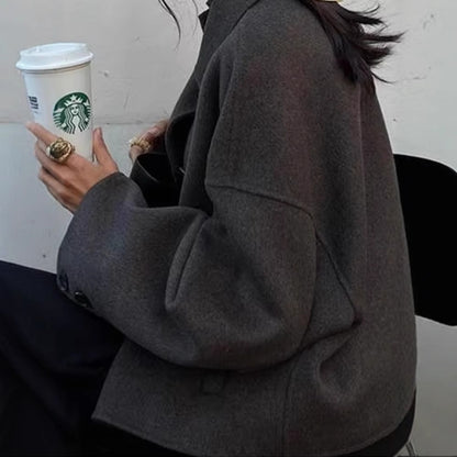 Dames Élégante et confortable veste courte Chic und Stil