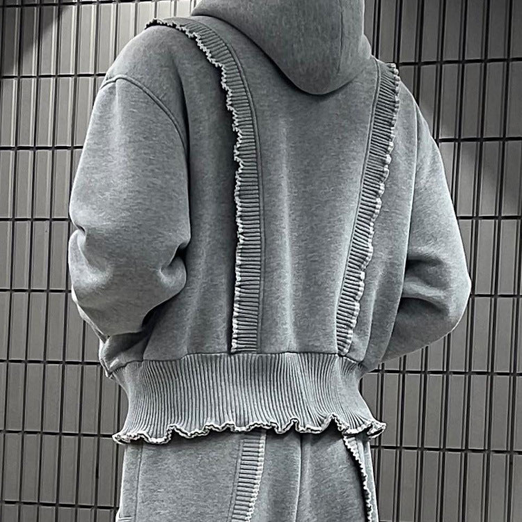 Comfortable lounge pants for women with ruffle details Chic and Style