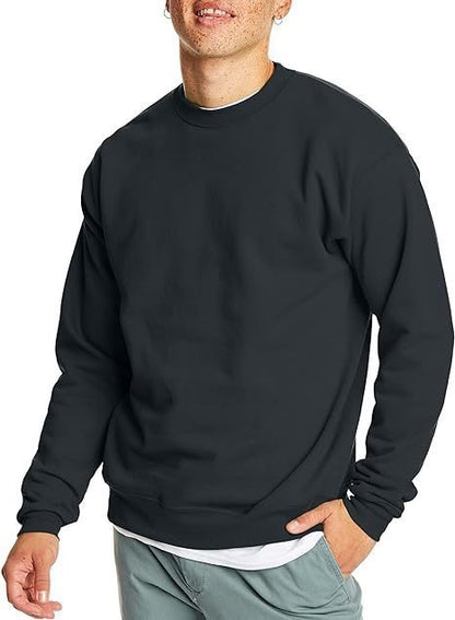 Pull-over décontracté pour hommes avec col rond et coupe ample Chic und Stil