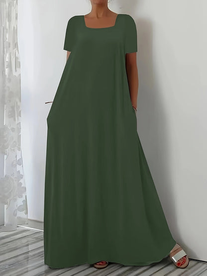 Robe maxi pour femmes avec une coupe ample et des poches pratiques Chic und Stil