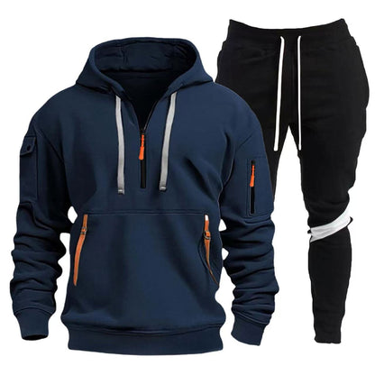 Men's Stylish and Chic Hoodie and Jogging Pants Set