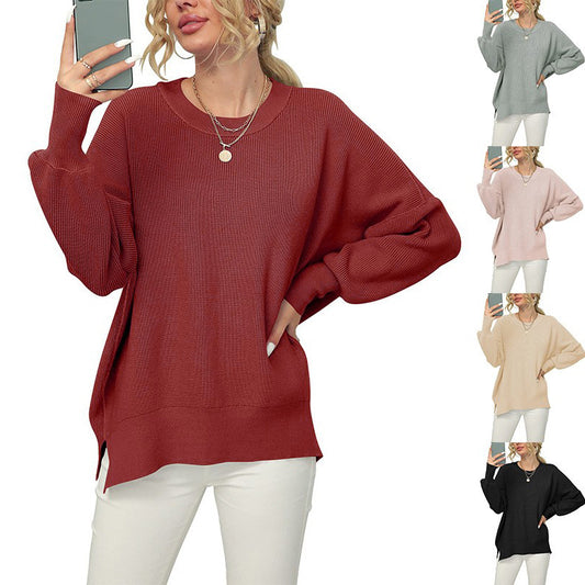 Femmes Pull en tricot surdimensionné Chic und Stil