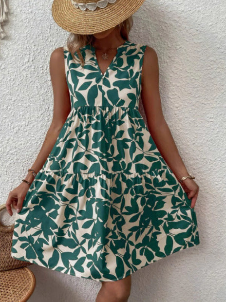 Robe évasée à couches en A pour femmes Chic und Stil