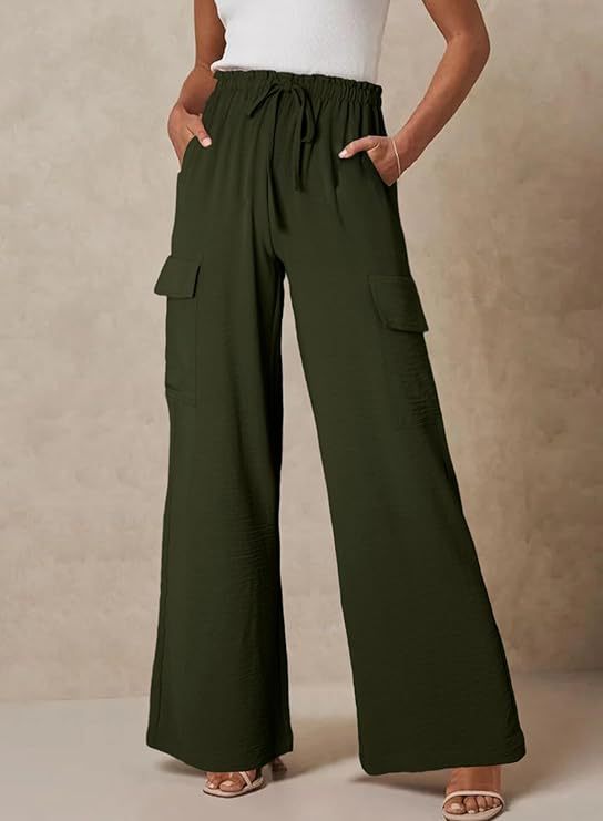 Women Lightweight Jersey Cargo Pants Chic and Style