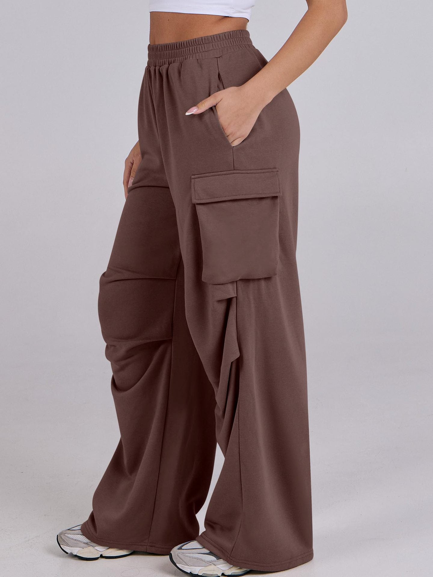 Ladies Comfortable and Casual Cargo Pants Chic and Style