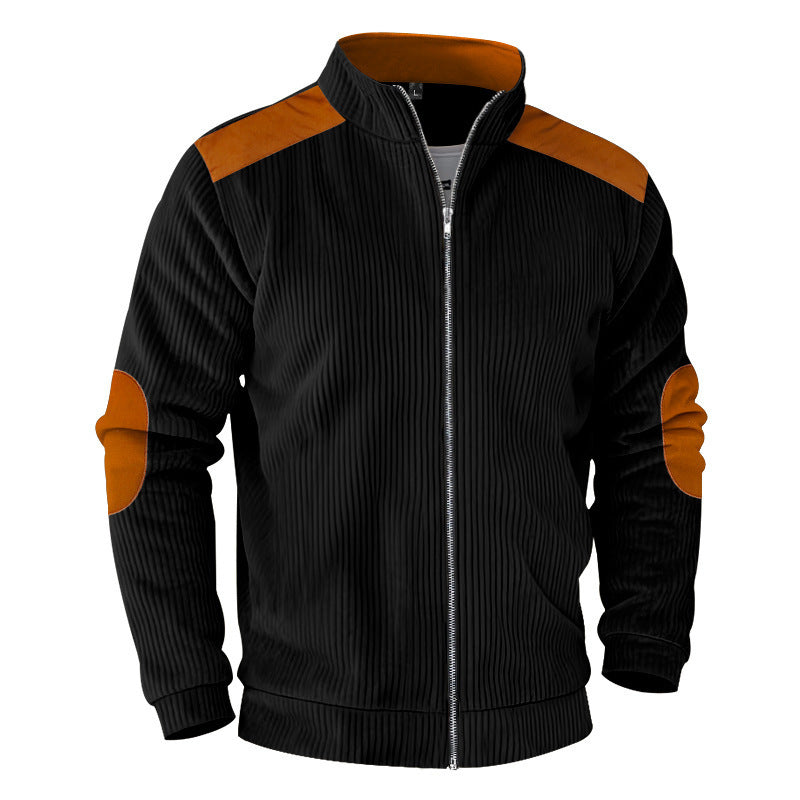 Veste de loisir pour hommes avec col montant Chic und Stil