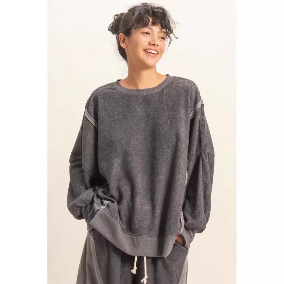 Dames Pull oversized confortable et stylé avec coupe ample Chic und Stil