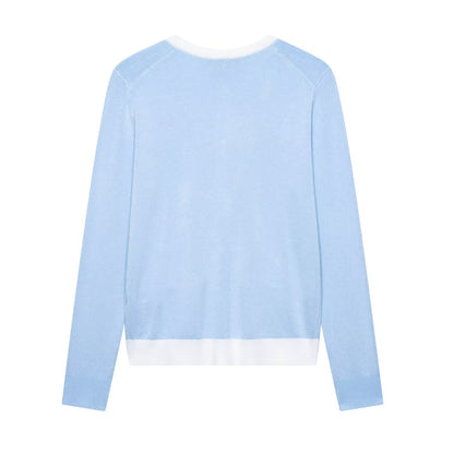 Dames élégante cardigan avec boutons décoratifs et poches Chic und Stil