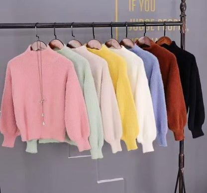 Dames Pull Doux Chic und Stil
