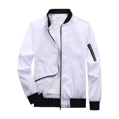 Veste bomber sportive pour hommes avec poches zippées pratiques Chic und Stil