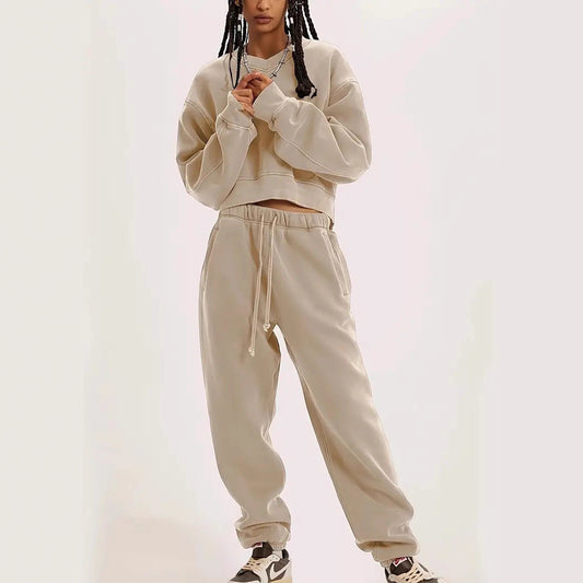 Pull-over sweat décontracté oversized pour dames avec une coupe décontractée Chic und Stil